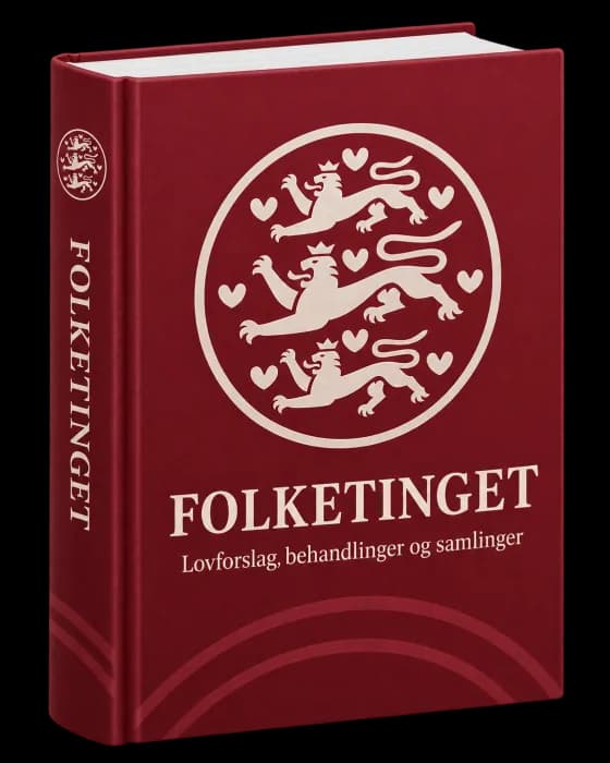 Illustration af Folketinget.