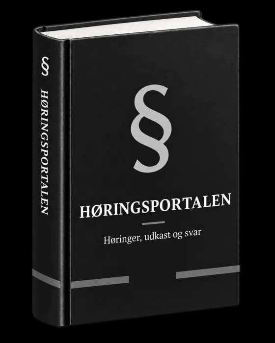 Illustration af Høringsportalen.